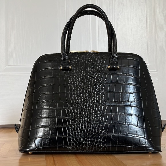 Croc vegan leather tote bag - Picture 2 of 5